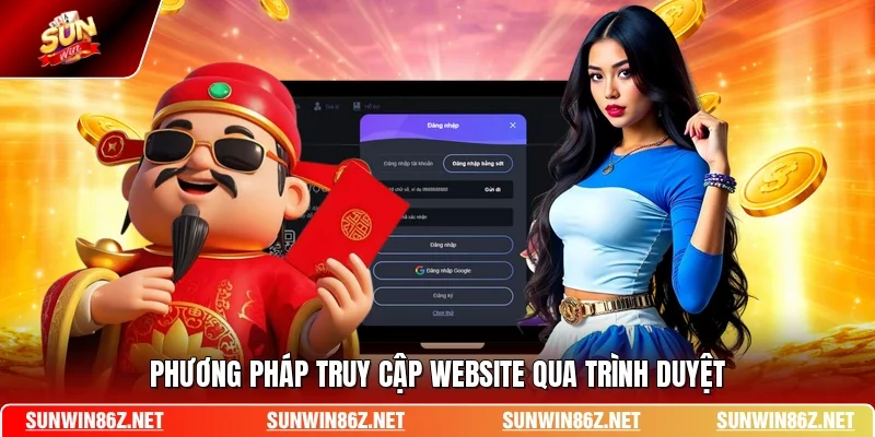 Phương pháp truy cập website qua trình duyệt